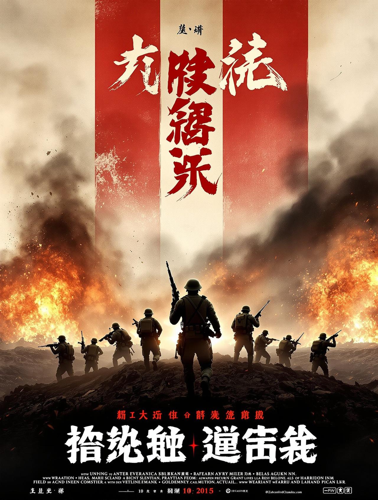 《烽火少年》高清海报 - 80s电影青春抗战剧