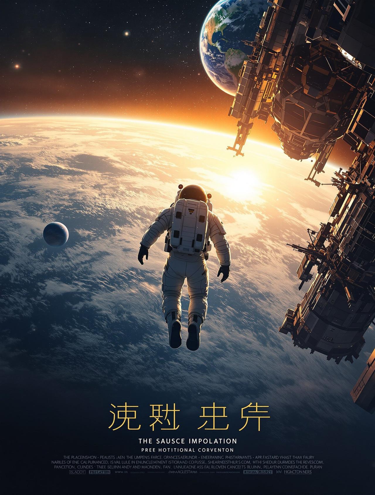 《星际归途》高清海报 - 80s电影科幻冒险巨制
