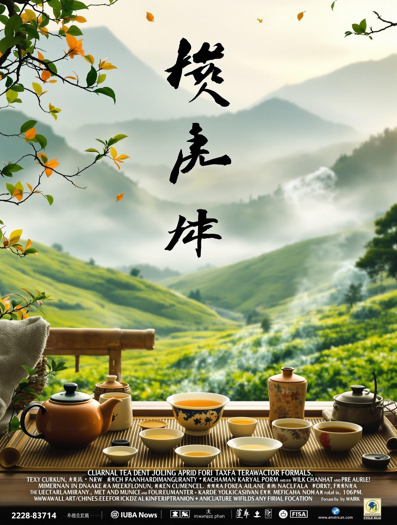 《茶香里的中国》高清海报 - 80s电影文化纪录片